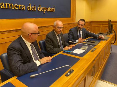 Legge insularità – Conferenza stampa di Gaetano Armao alla Camera dei Deputati - 28.07.2022